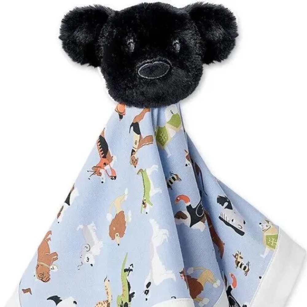 Magnetic Me Plush Black IN-DOG-NITO Puppy Modal Baby Lovey Security Blanket